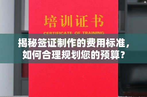 汤阴揭秘签证制作的费用标准，如何合理规划您的预算？