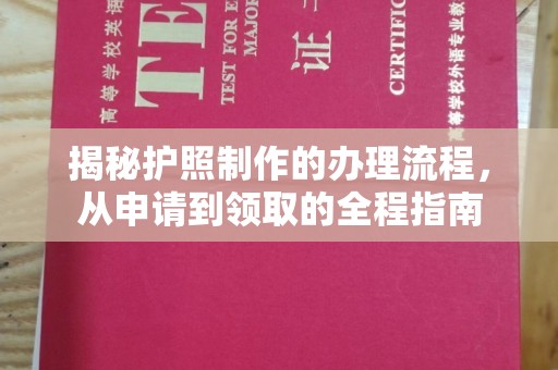 汤阴揭秘护照制作的办理流程，从申请到领取的全程指南
